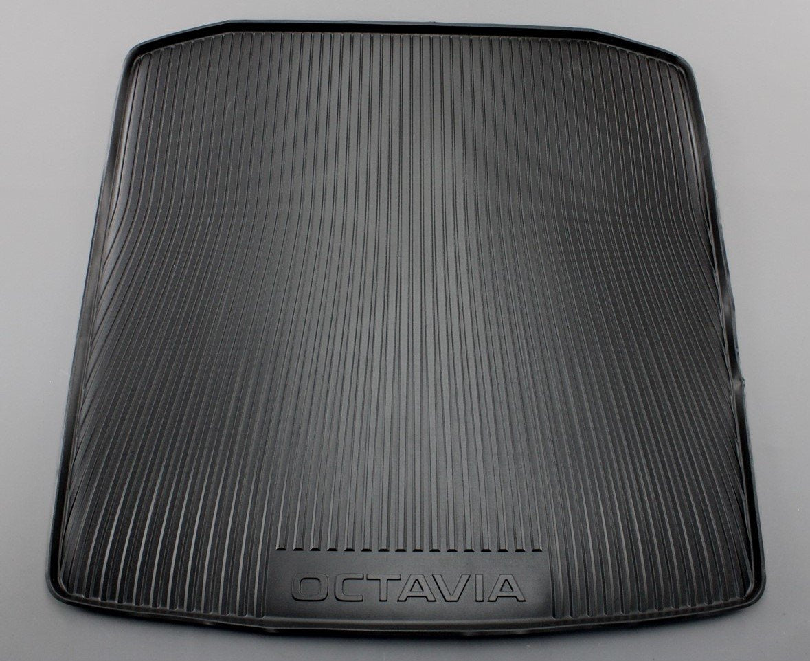 Skoda Octavia estate 2020-Onward plastic boot luggage liner 5E7061162A