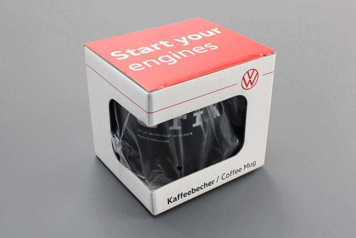 VW Volkswagen GTI coffee mug (black) 5HV069601A