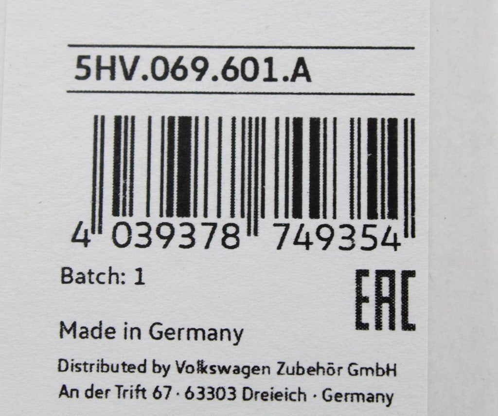 VW Volkswagen GTI coffee mug (black) 5HV069601A