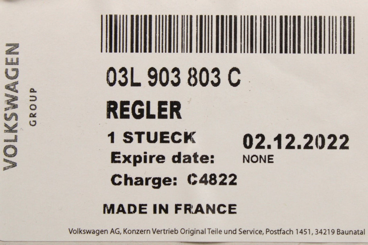 VW Polo Audi A1 A3 8P Skoda SEAT alternator voltage regulator 03L903803C