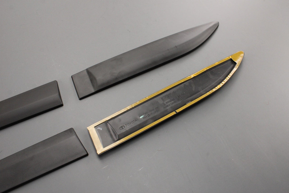 Toyota Aygo 14-21 black door trim side mouldings (black) PZ49U-92520-00