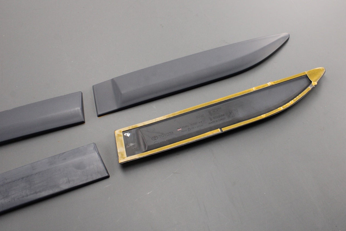 Toyota Aygo 14-21 black door trim side mouldings (primed) PZ49U-92520-AB