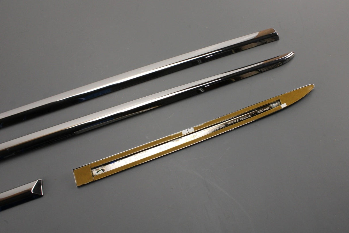 Toyota Corolla 2019-on door side sill trim set (chrome) PW156-02006-24