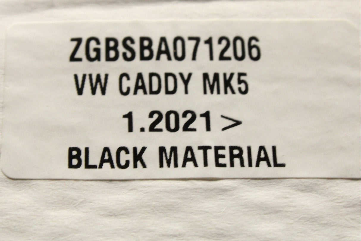 VW Caddy 2020-on rear bumper protector (tailgate models) ZGBSBA071206