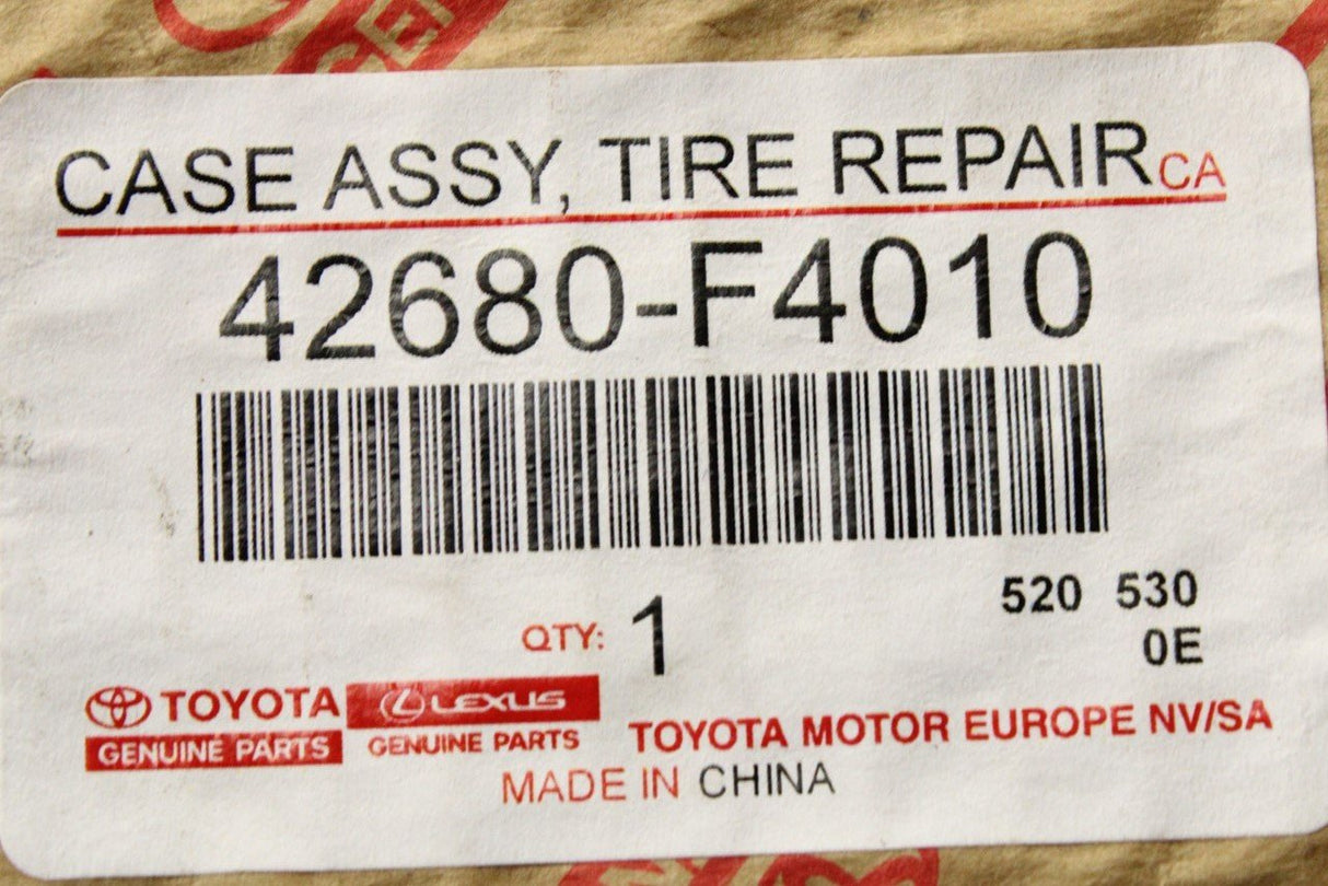 Toyota Avensis C-HR Corolla tyre inflator air compressor 12v 42680-F4010