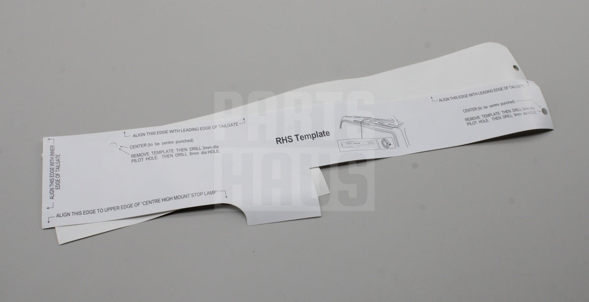 VW Transporter T5 T5.1 wing door spoiler (candy white) ZGB7H0071641BW