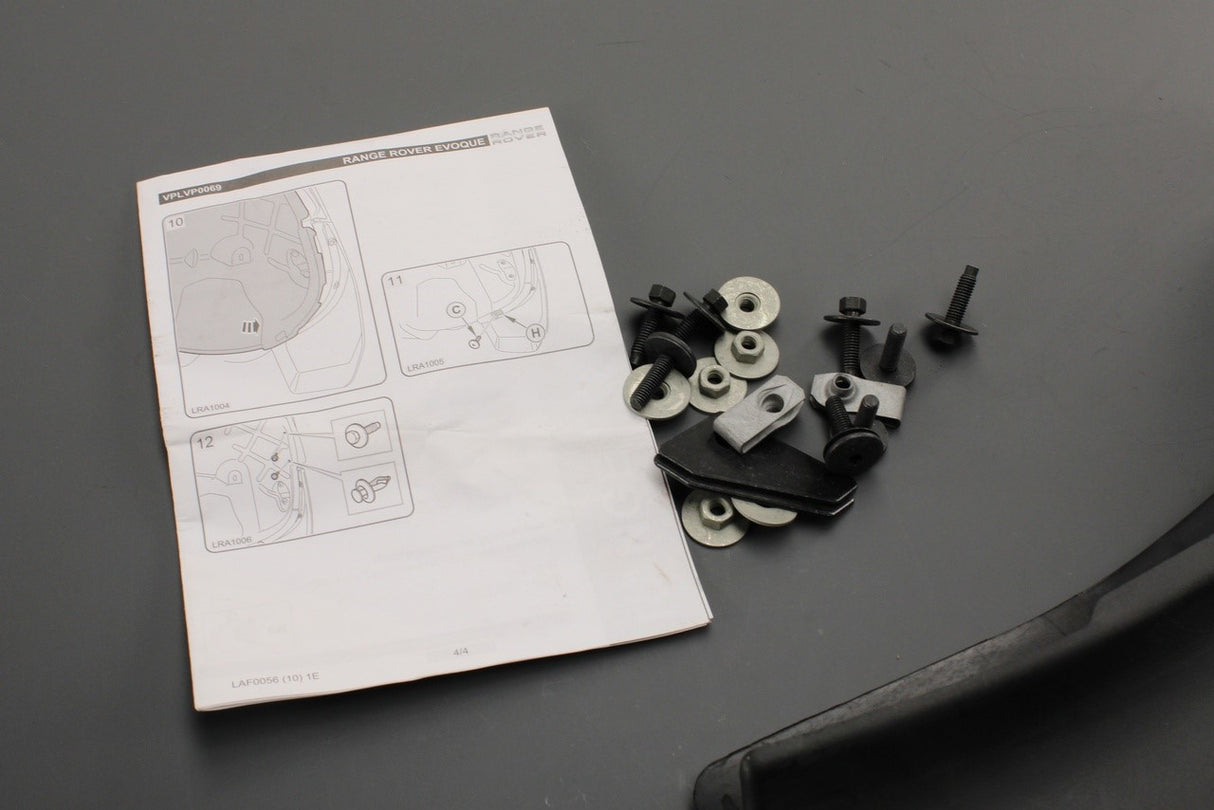 Range Rover Evoque 2012-2018 mud flaps (rear) VPLVP0069