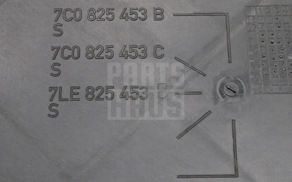 VW Crafter 2017-on front engine undertray 7C0825453C