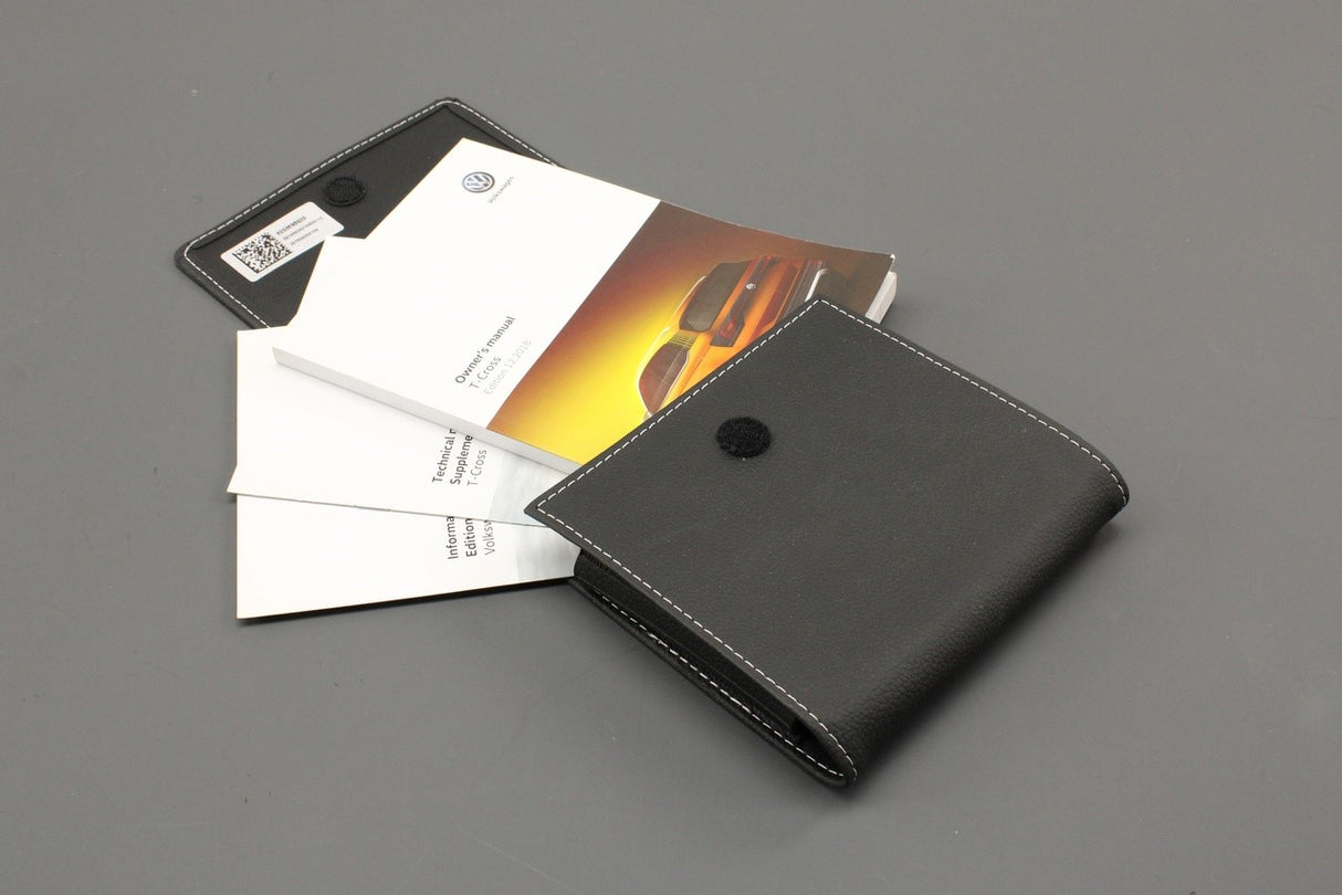 VW T-Cross 2019-on owners manual handbook wallet A2GM93020