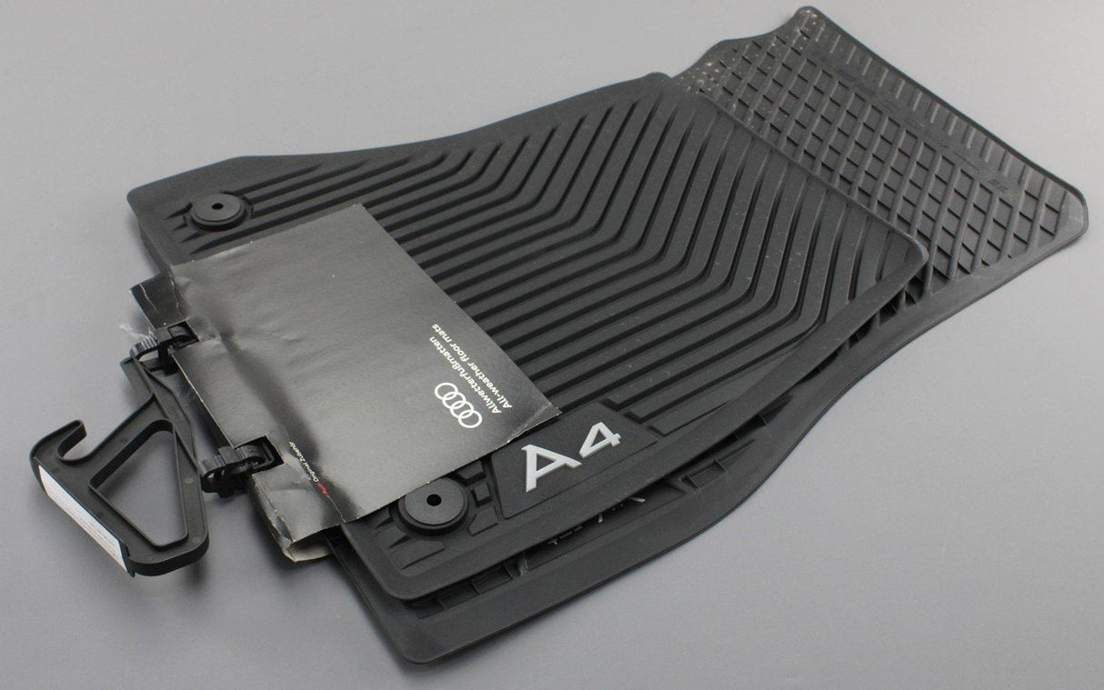 Audi A4 S4 B9 2016-2020 front rubber floor mats set (RHD) 8W2061501 041