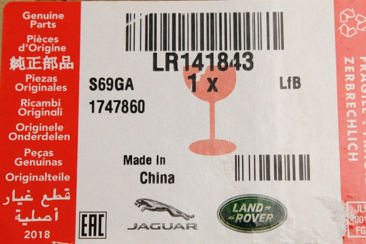 Land Rover Discovery 5 2017-on heater control instrument panel LR141843