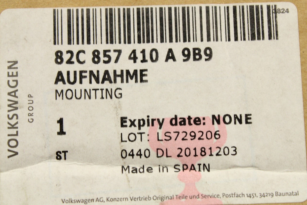 Audi A1 2019-on RHD wing mirror housing (right) 82C857410A 9B9