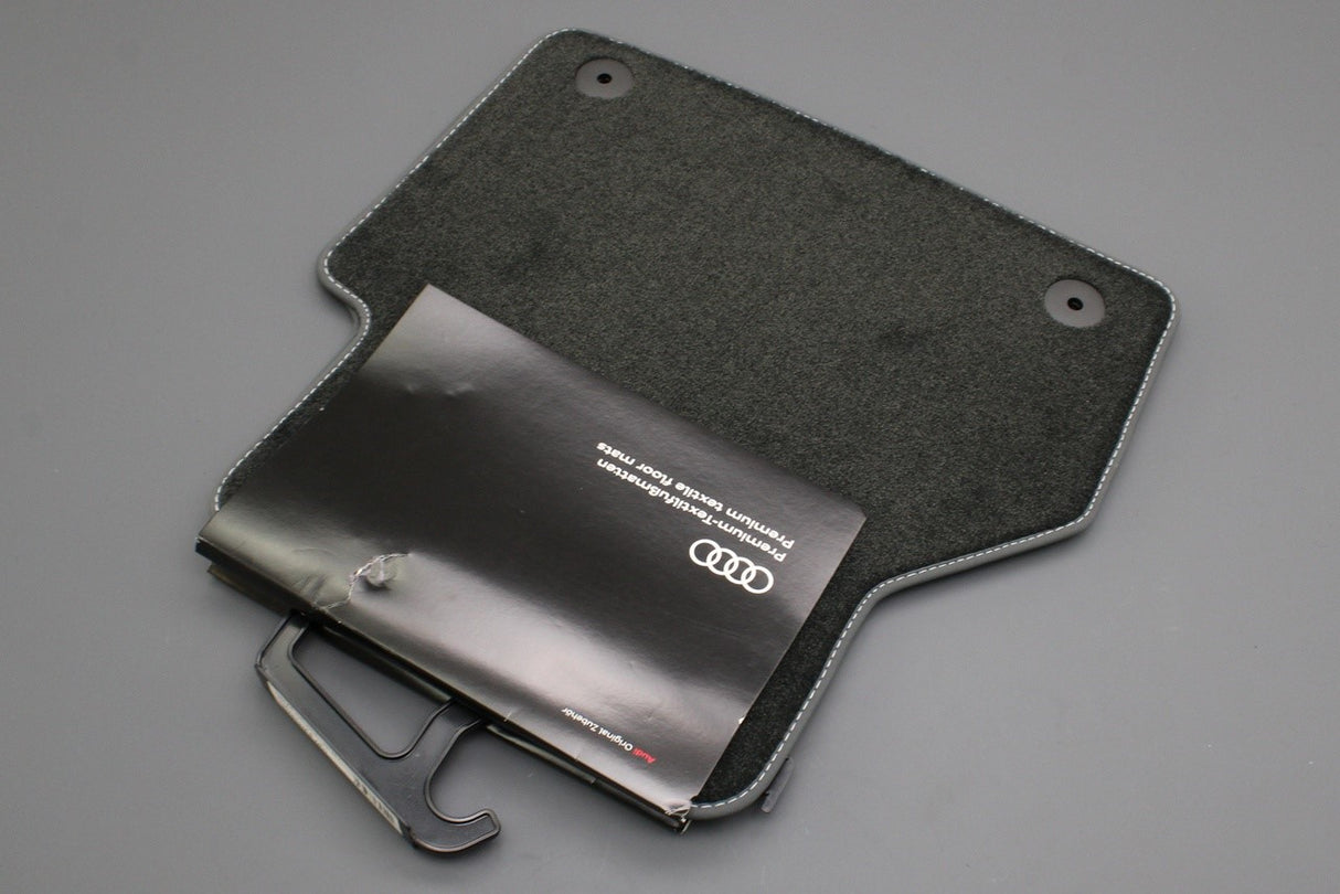 Audi A6 C8 A7 2019-on rear premium carpet floor mats 4K0061276B MNO