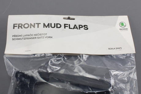 Skoda Scala 2019-on accessory mud flaps (front) 657075111