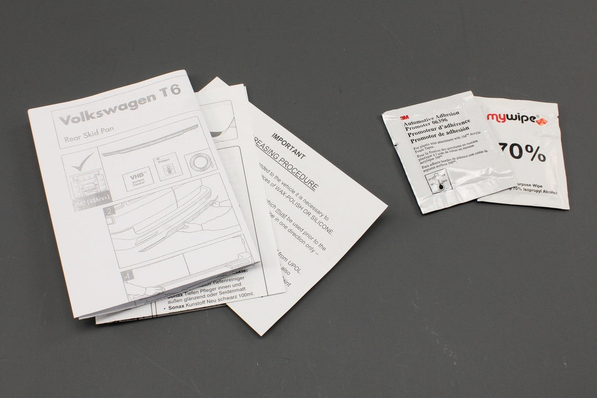 VW Transporter T6. T6.1 rear bumper trim (wing doors) ZGBSHA071003A