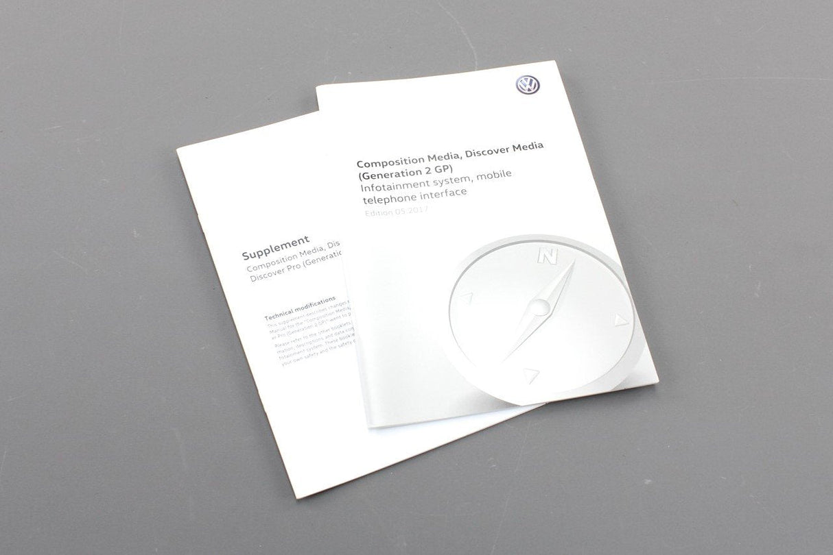 VW Composition Media Discover Media Gen 2 instruction manual 5NA012720DB