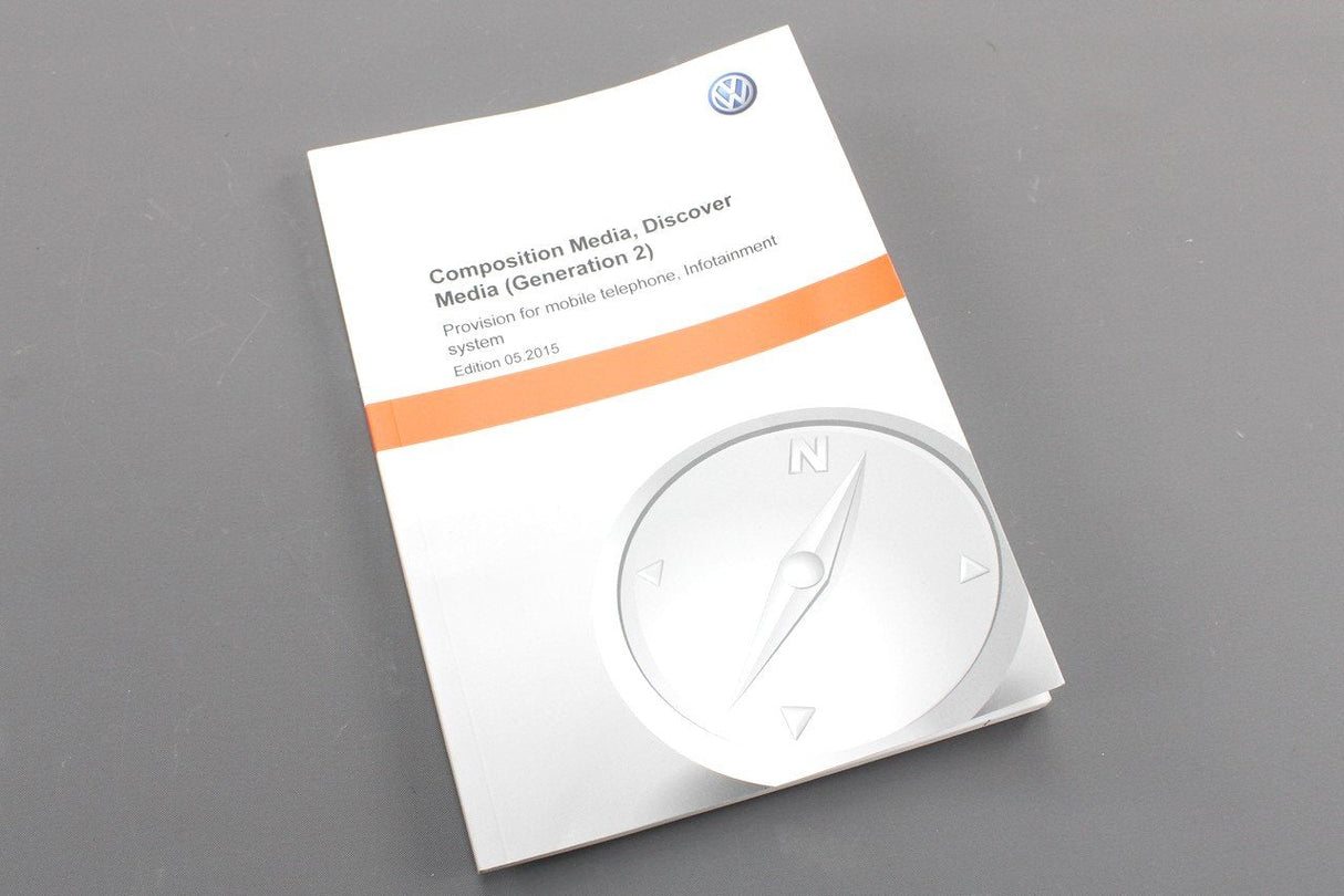VW Composition Media Discover Media Gen 2 instruction manual 3G0012720DC