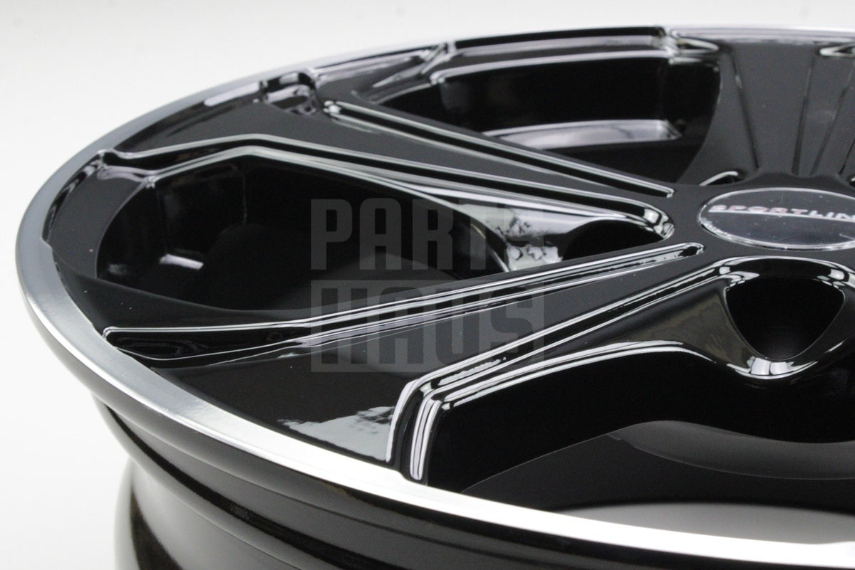 VW Transporter T5.1 T6 Sportline alloy wheel (gloss black) ZGB7HZ071497