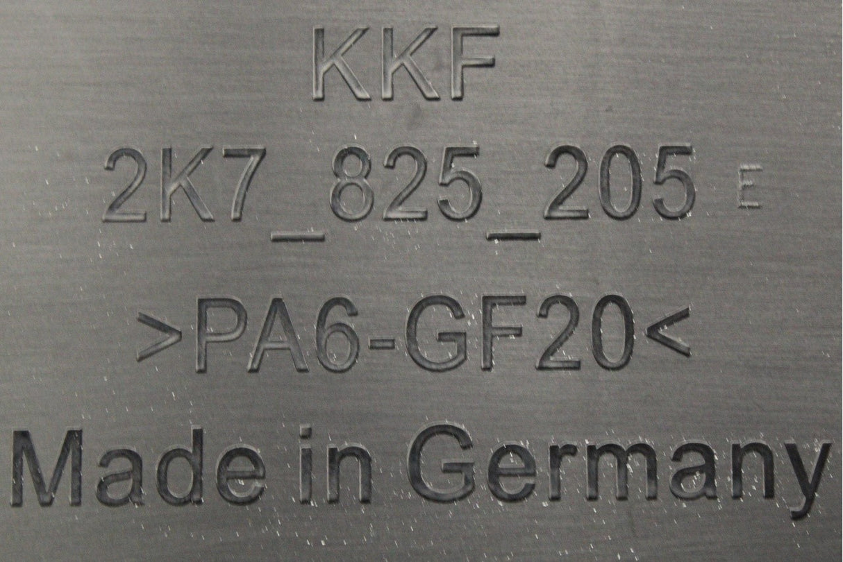 VW Caddy 2021-on rear underbody trim panel (left) 2K7825205E