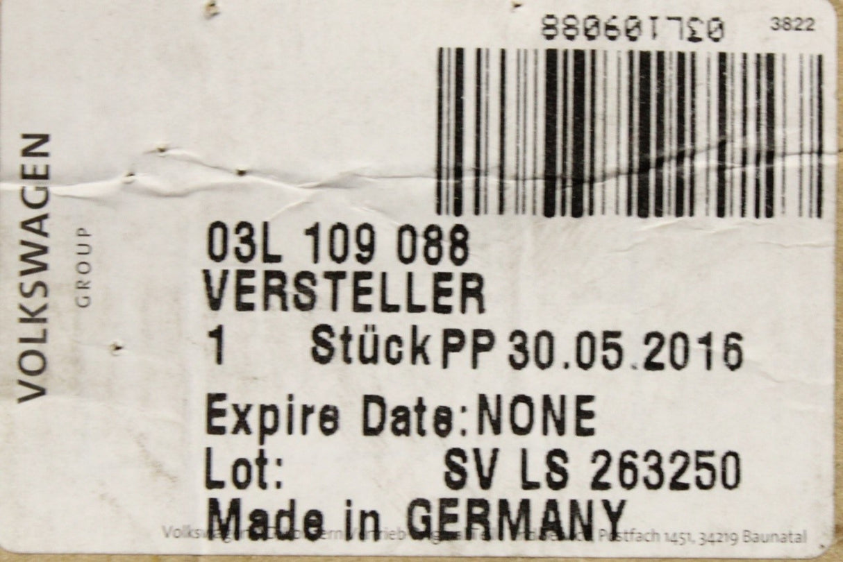 VW Golf Audi A3 A4 Skoda SEAT 2.0 TDI camshaft adjuster unit 03L109088