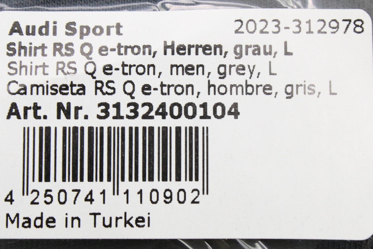 Audi merchandise RSQ e-tron T-shirt (Large) 3132400104