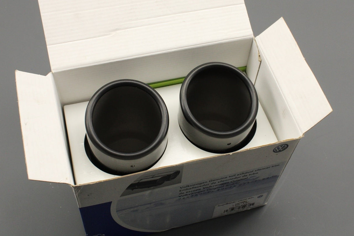 VW Beetle Golf MK7 MK7.5 exhaust pipe tip trim set (black) 5G0071911 041