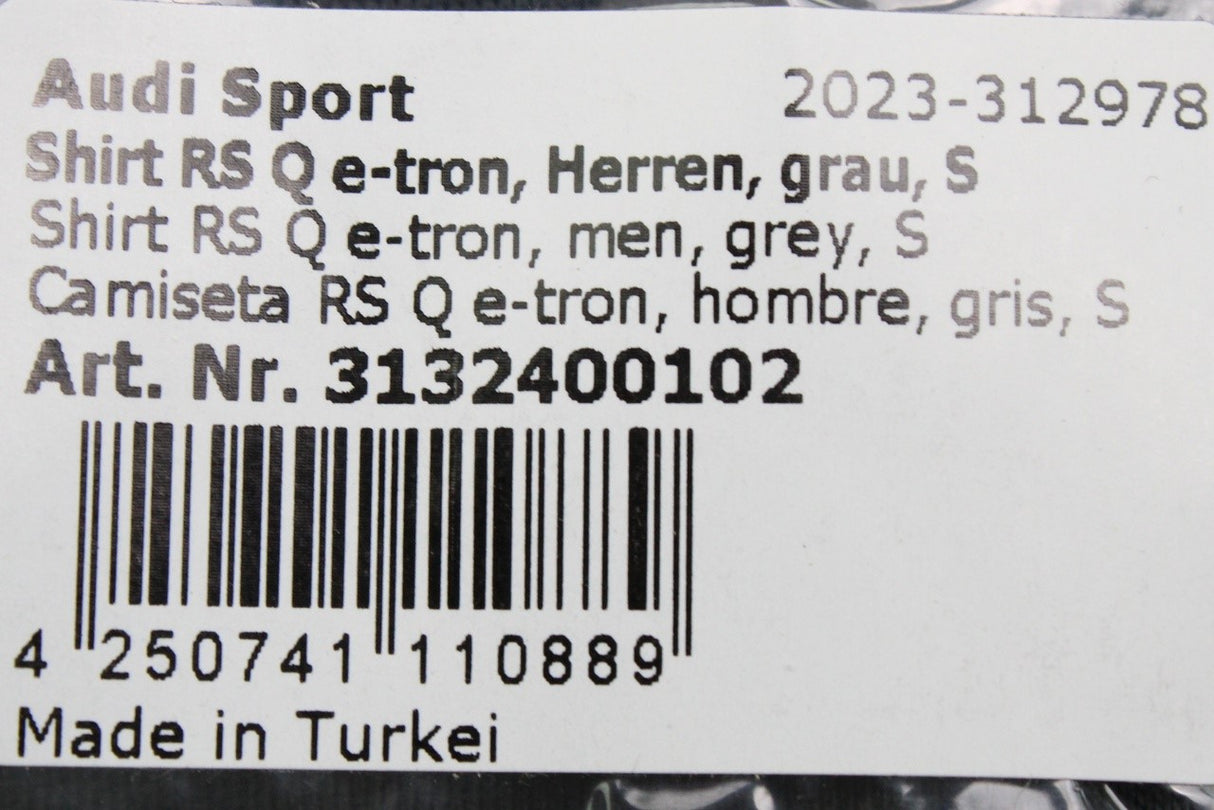 Audi merchandise RSQ e-tron T-shirt (Small) 3132400102