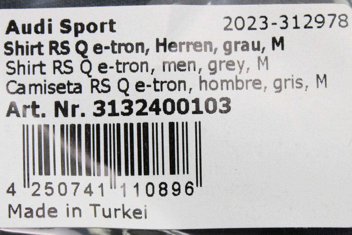 Audi merchandise RSQ e-tron T-shirt (Medium) 3132400103