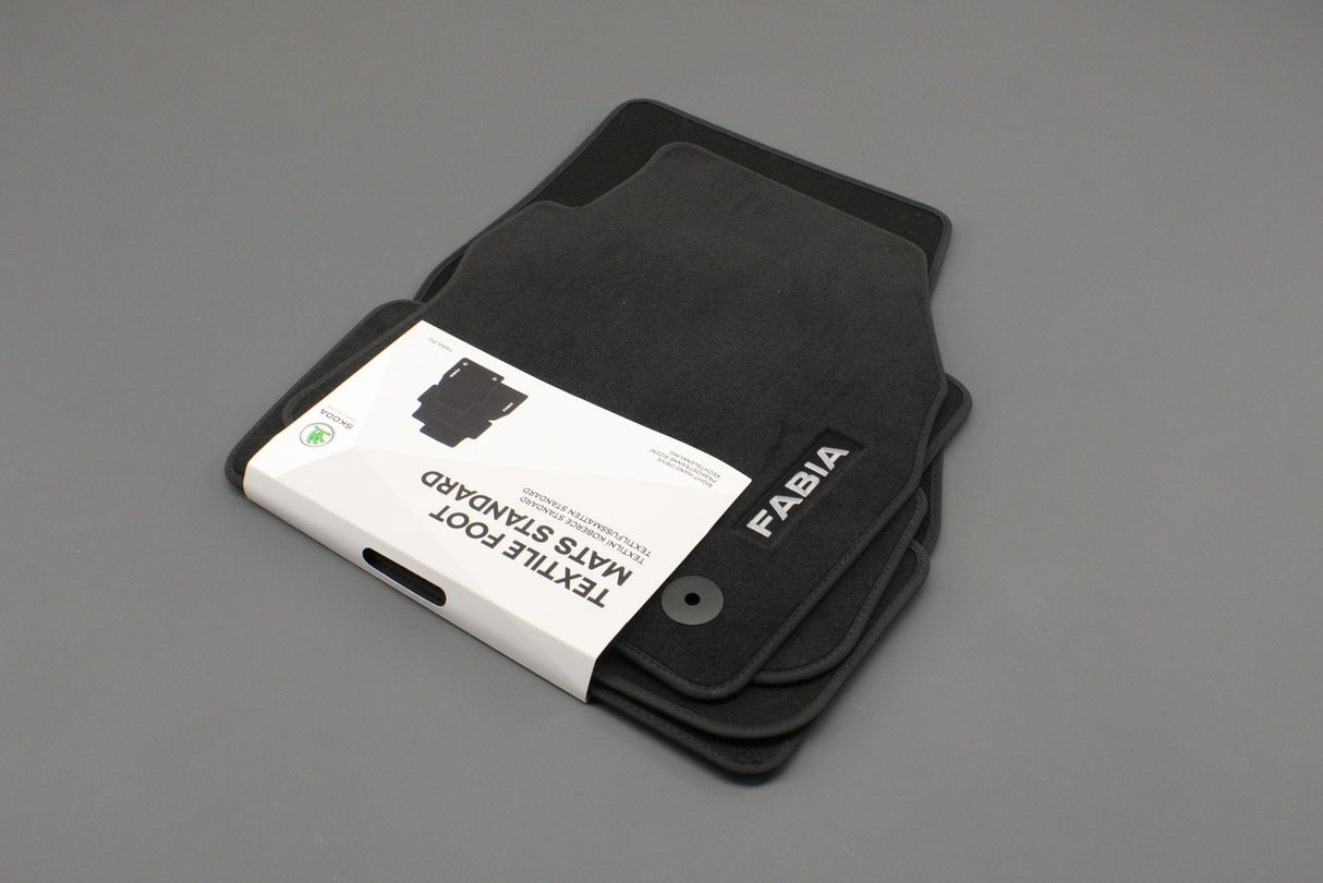 Skoda Fabia 2022-on RHD carpet floor mats set 6VC061404