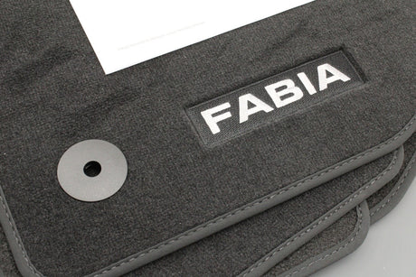 Skoda Fabia 2022-on RHD carpet floor mats set 6VC061404