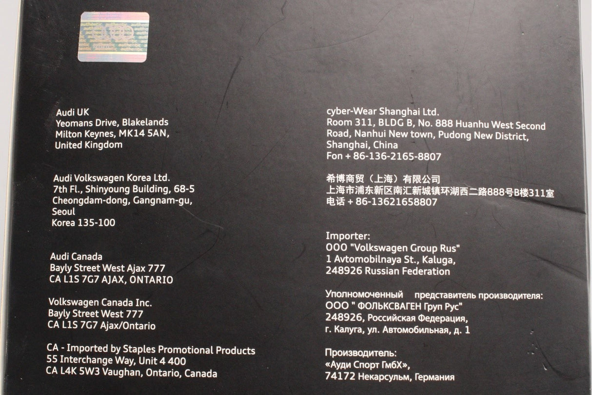 Audi RS e-Tron GT 1:18 model car (daytona grey) 5012120051