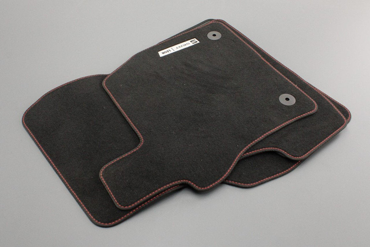 SEAT Leon 5F 2013-17 carpet floor mats set (5-door) ZGB5F0062525