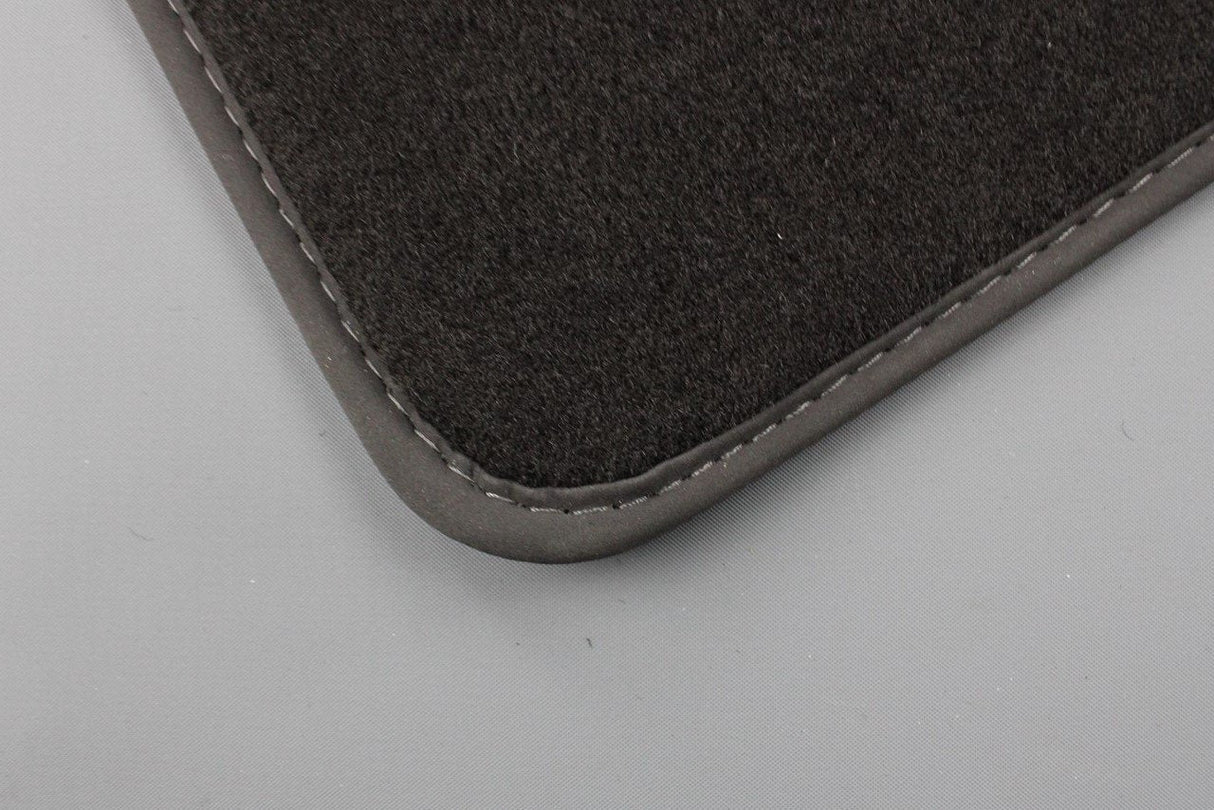 VW CC 2012-17 Front and rear floor mats RHD (Dark Brown) 3C2863011C EOQ