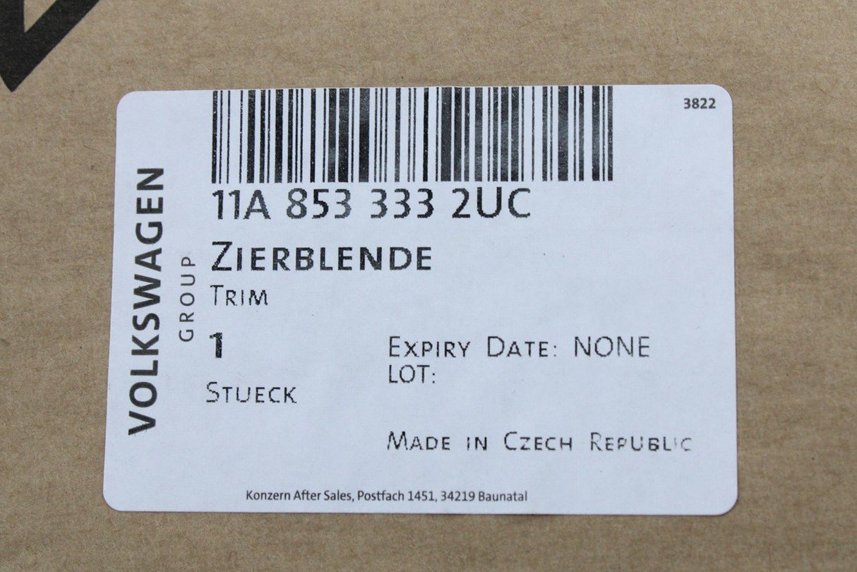 VW ID.4 2021- rear bumper lower trim moulding katana silver 11A8533332UC