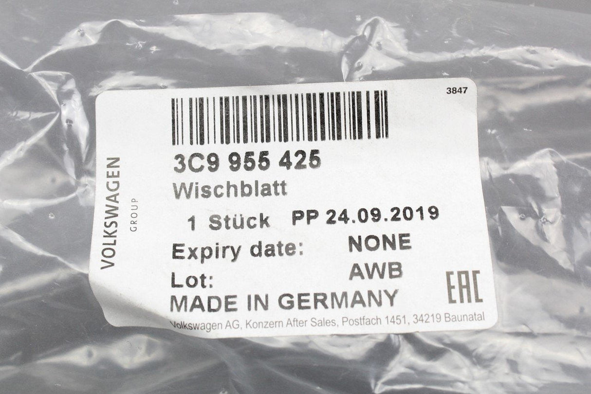 VW Passat Estate B6 B7 2006-2015 rear window wiper blade 3C9955425