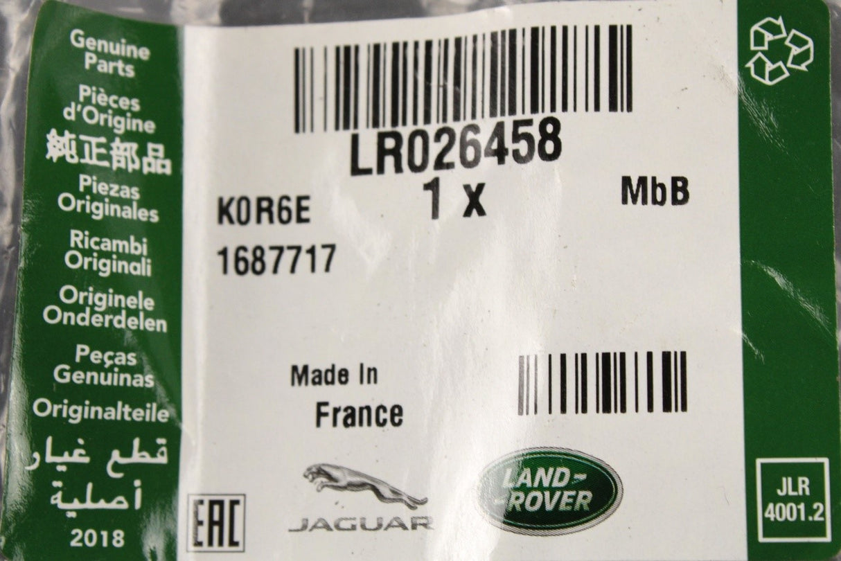 Range Rover Evoque 2012-2018 door seal (rear left) LR026458