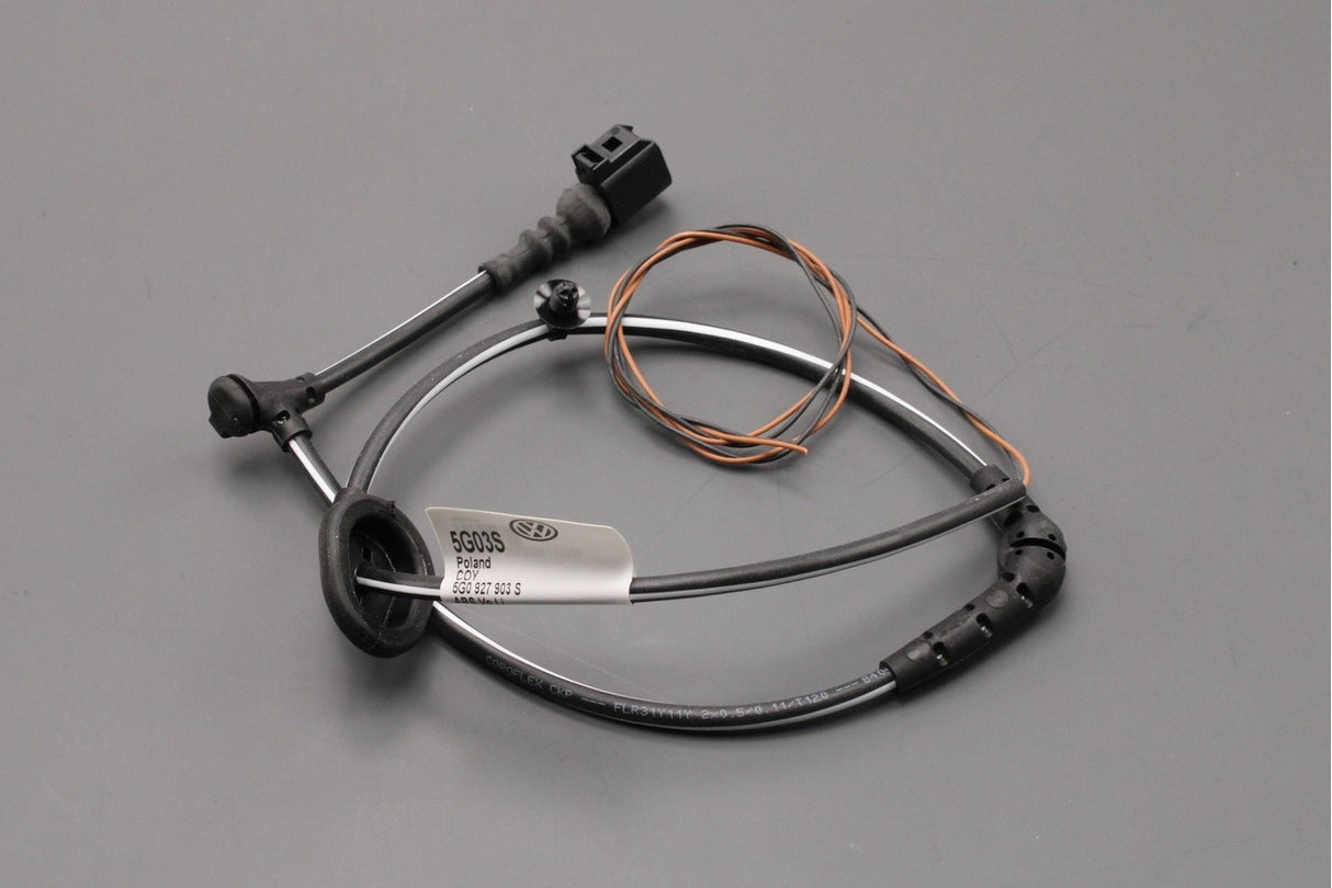 VW Audi Skoda SEAT front ABS speed sensor wiring (left) 5G0927903S