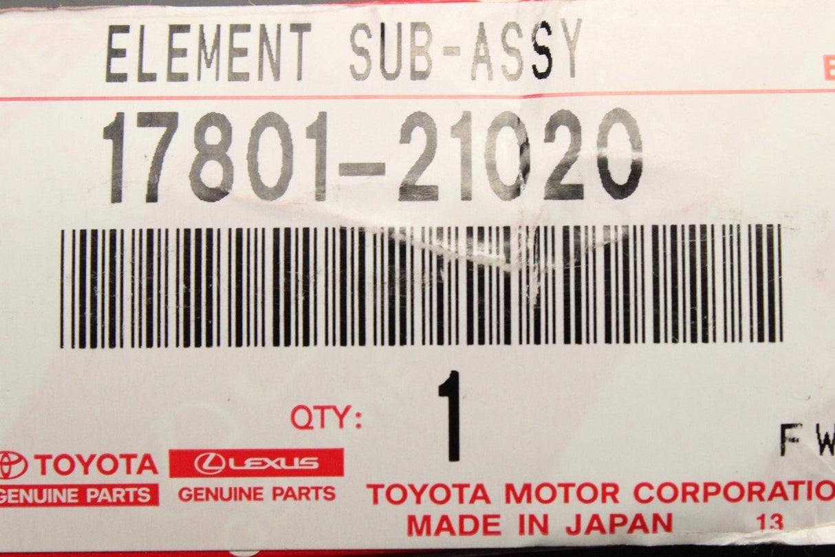 Toyota Prius 2000-03 air filter element 17801-21020