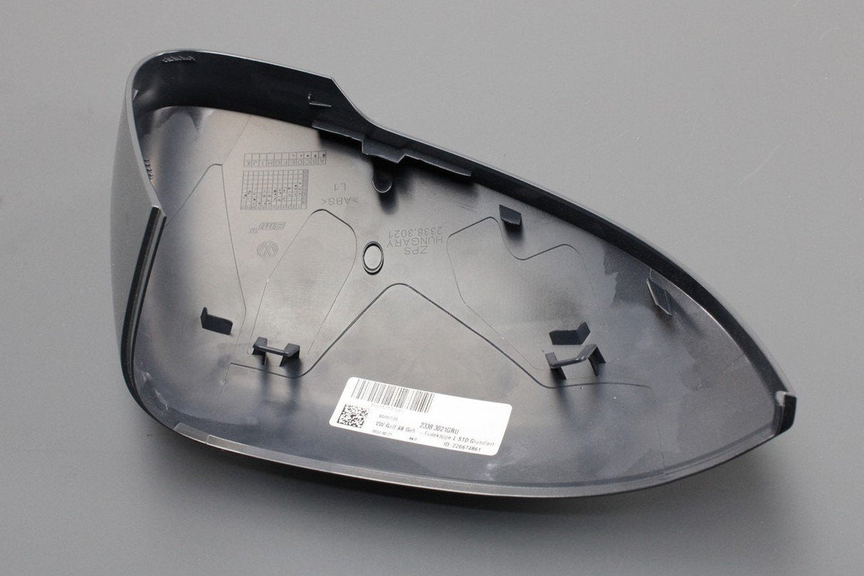 VW Golf MK8 2020-on mirror cap painted Delphin grey (left) 5H0857537 C7Q