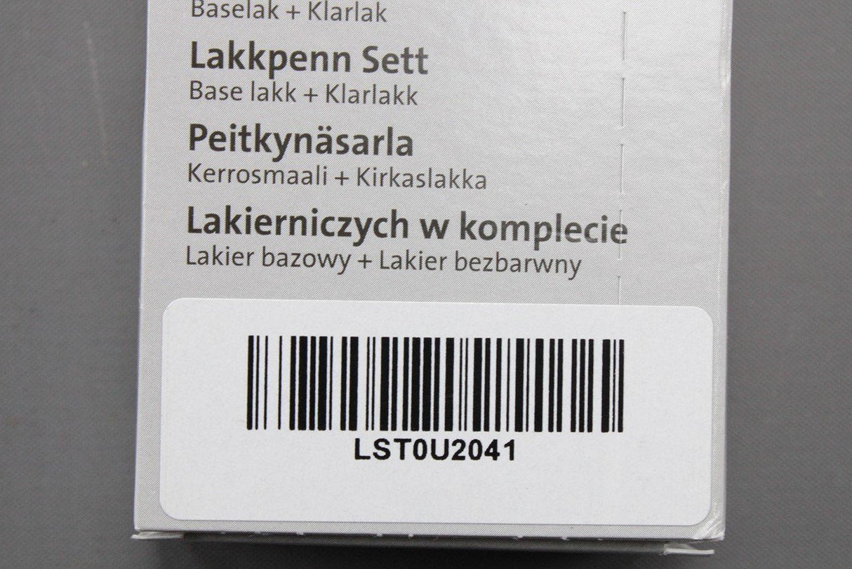 VW Touch up paint set x2 9ml black LST0U2041