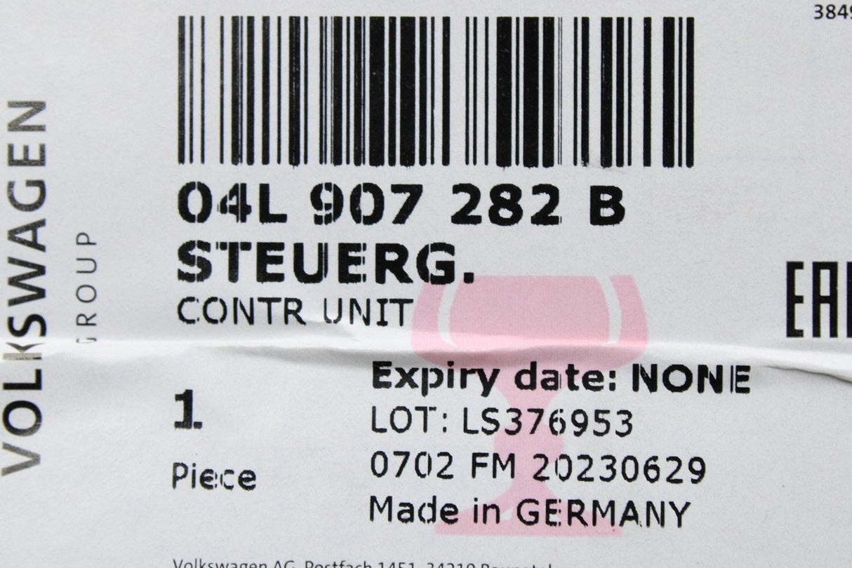 VW Audi Skoda SEAT 2.0 TDI control unit for glow plug 04L907282B