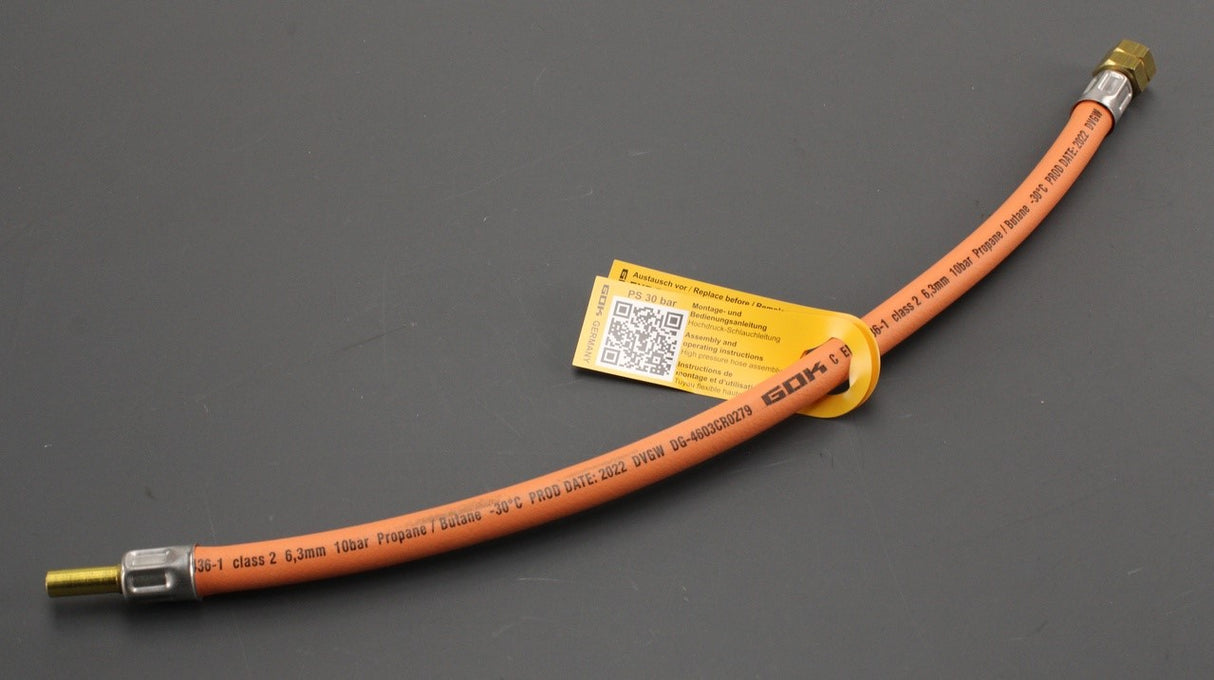 VW California T5.1 T6 T6.1 gas supply pressure hose 7E7070608D