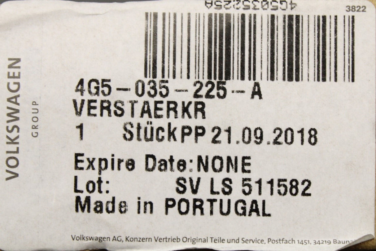 Audi A6 S6 2011-2018 aerial amplifier (left lower) 4G5035225A