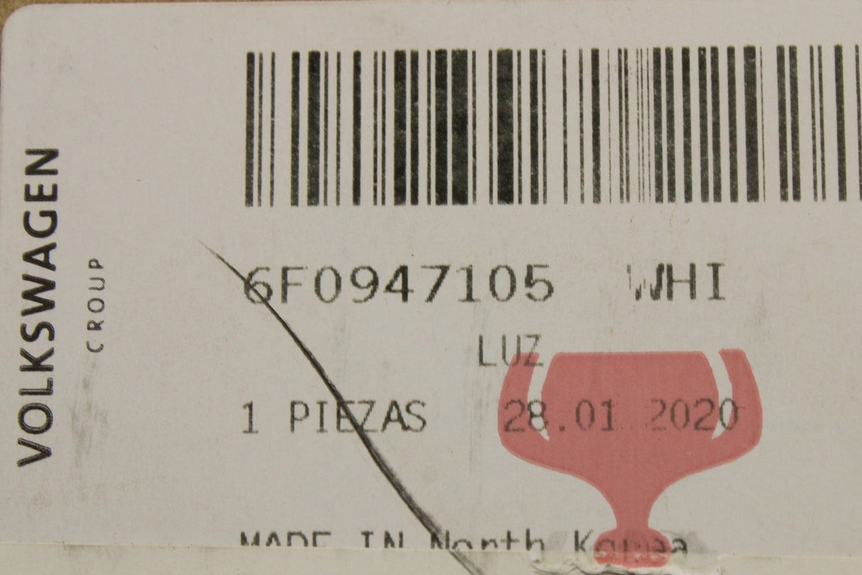 SEAT Arona Ibiza 2018-on interior reading light 6F0947105 WHI