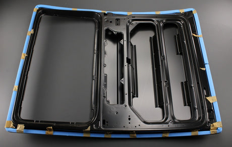 VW Transporter T6.1 sliding door with window opening (right) 7LA843108B