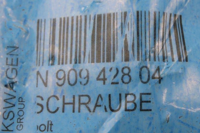 VW Audi Skoda SEAT Collared bolt with hexagon head M10x25 (x1) N90942804