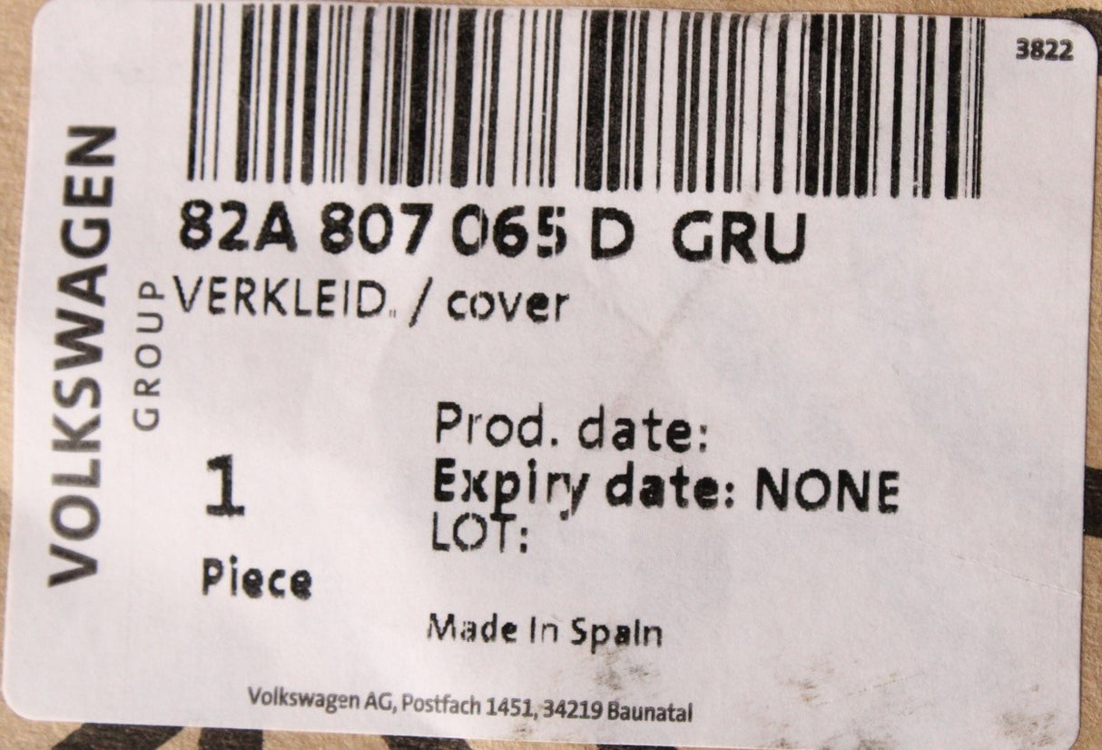 Audi A1 2019-on S-Line front bumper cover 82A807065D GRU