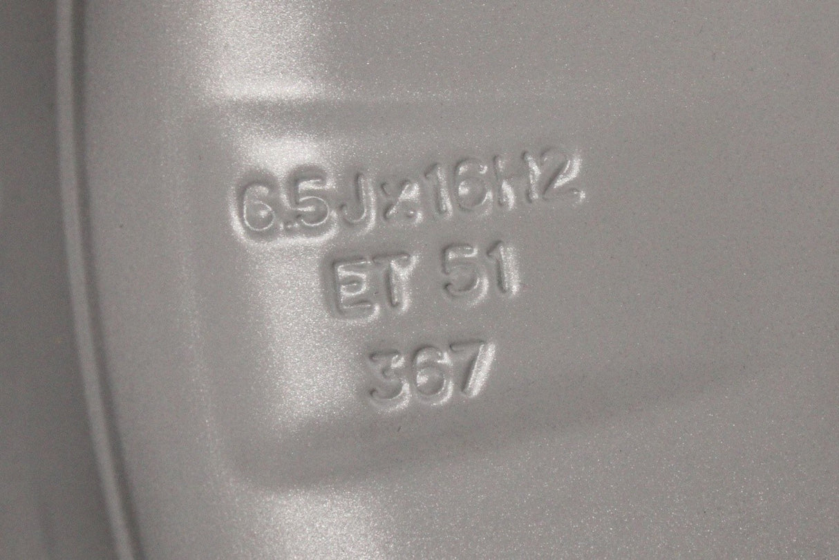 VW Transporter T5.1 T6 16" Aspen alloy wheel (silver) 7H0071496B 8Z8