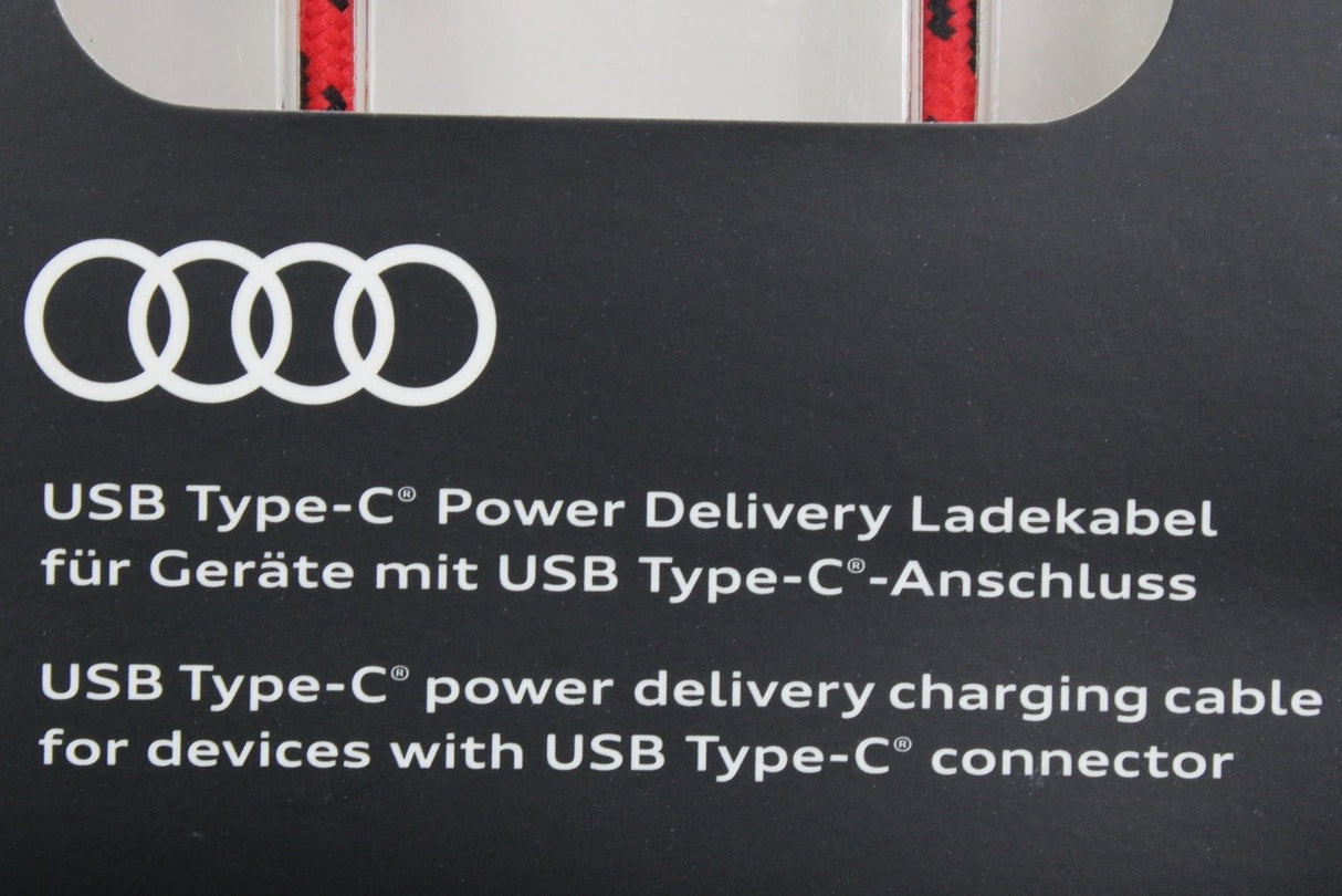 Audi accessory usb-c to usb-c charging cable 4K0051435