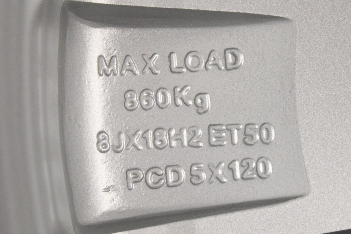 VW Transporter T5 T6 18" Sportline alloy wheel (silver) ZGB7HZ071498